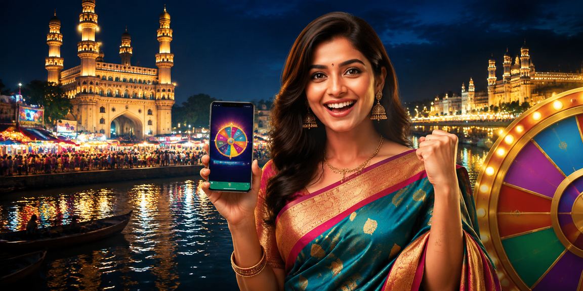 Player enjoying live roulette in Hyderabad