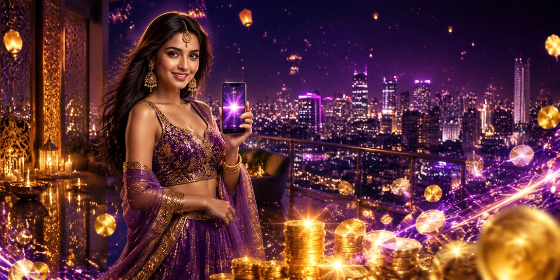 Indian casino app celebrating Diwali festival